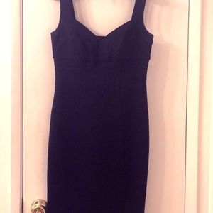 Classic DvF little black cocktail dress
